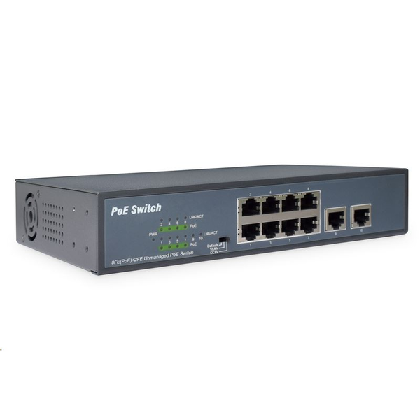 Digitus DN-95323-1 síťové připojení Fast Ethernet (10/100) Šedá Podpora PoE