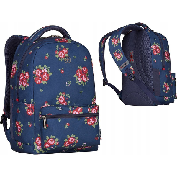 Plecak Wenger Wenger Colleague 16" Floral Print granatowy