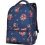 Plecak Wenger Wenger Colleague 16" Floral Print granatowy