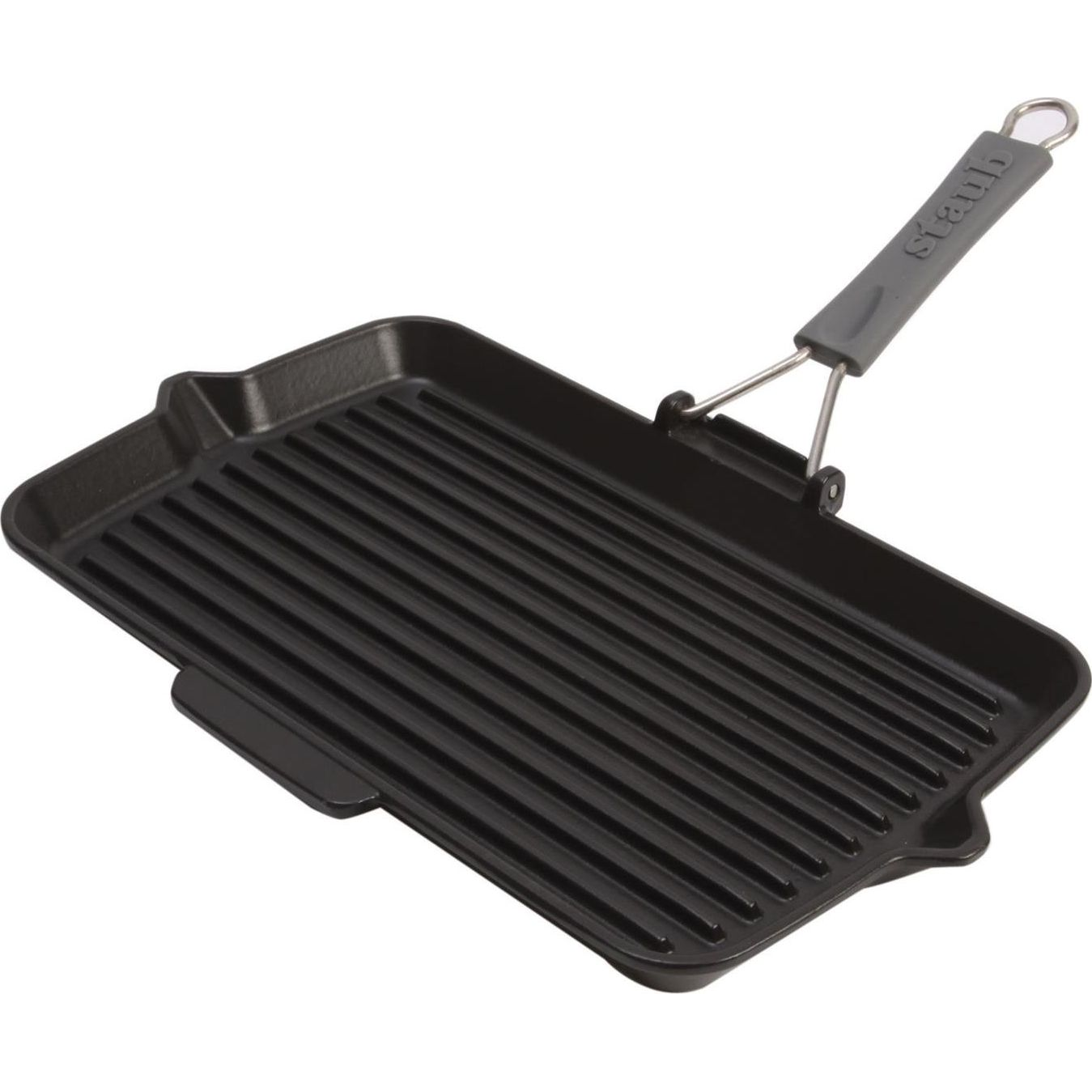 Staub 40509-343-0 Öntöttvas Grillserpenyő 34x21cm - Fekete (6078-uniw)