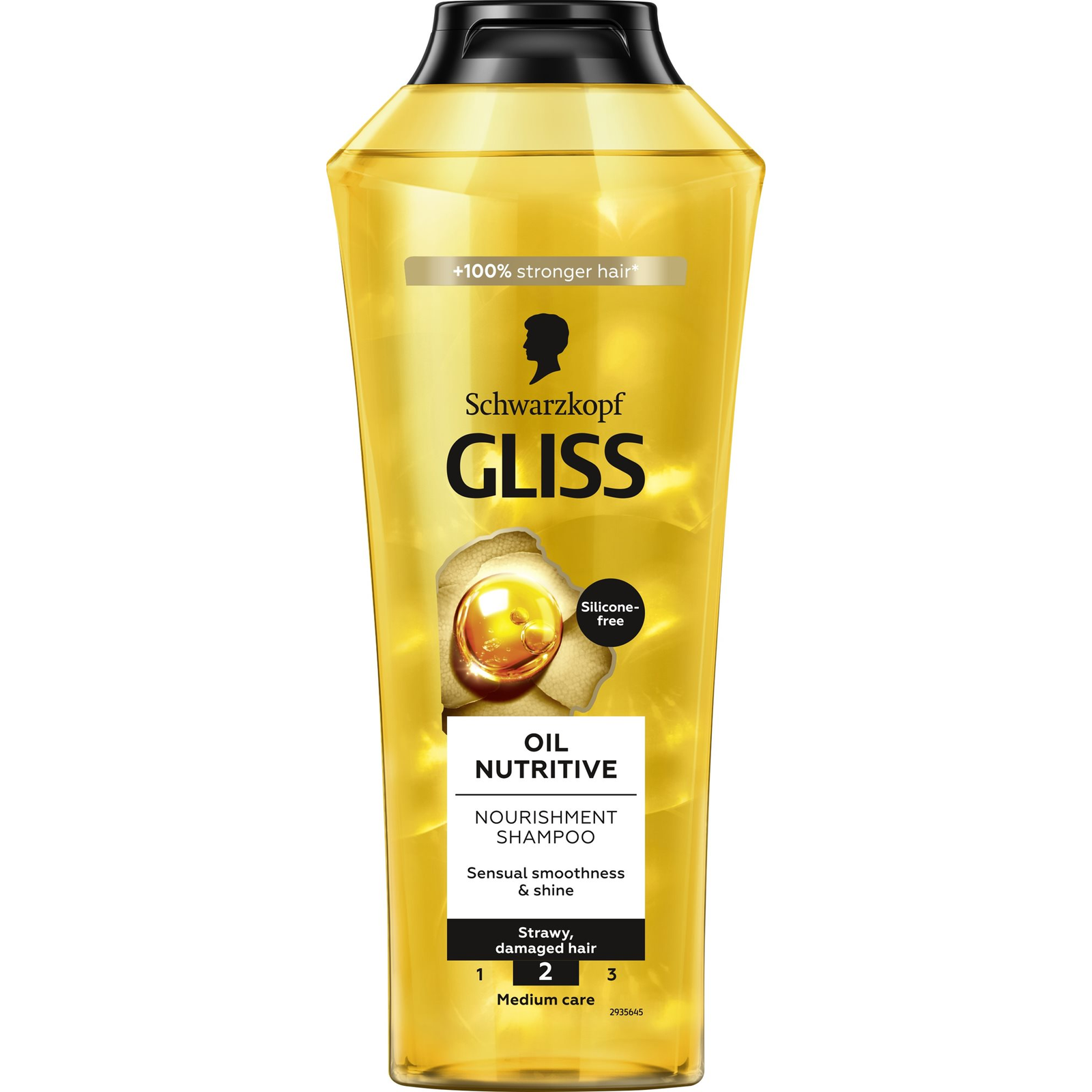 Schwarzkopf Gliss Oil Nutritive - tápláló, 400ml (9000100549837)