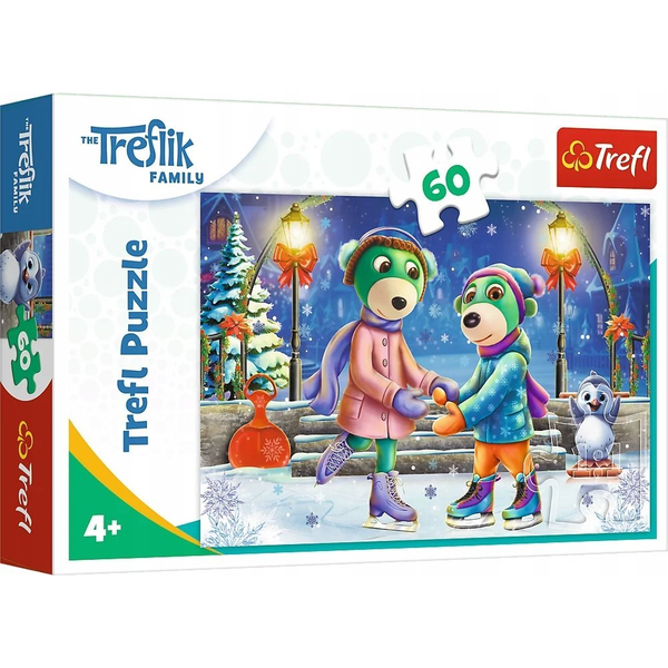Trefl 17383 puzzle 60 pz Cartoni