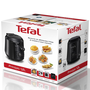 Friteuza Tefal Minicompact FF230831 Principio, 1000W, 1.2L, termostat reglabil 150-190°C, negru