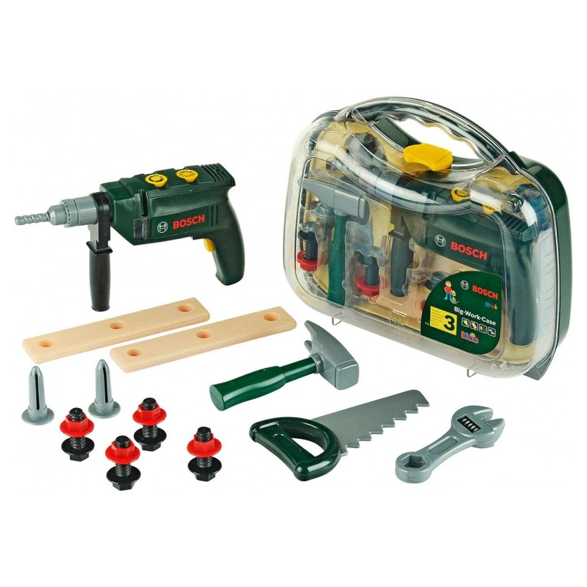 Klein Bosch Mini Szerszámosláda ütvefúróval (8416)