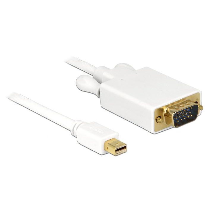 Delock 82639 mini Displayport > VGA 15 pin male 1m kábel (82639)