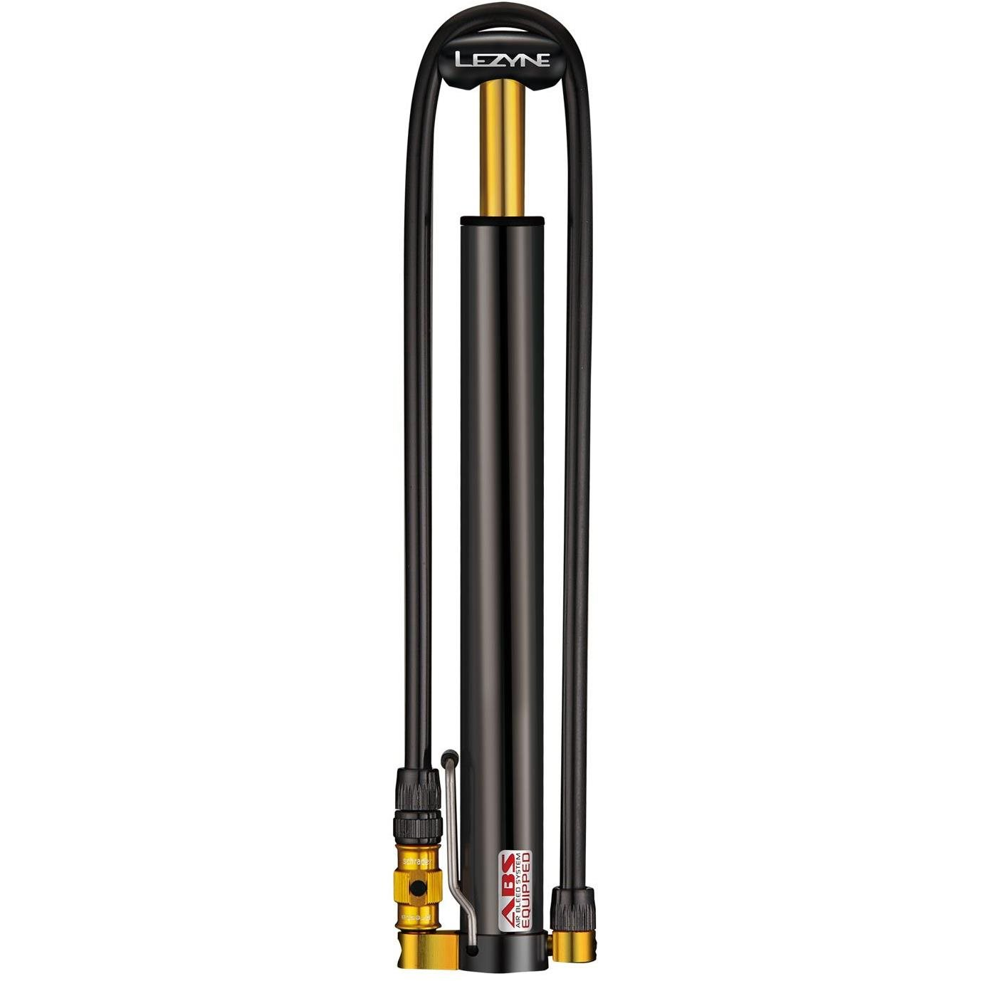 Lezyne Micro Floor Drive HV fekete (1-MP-MFDR-V204HV)