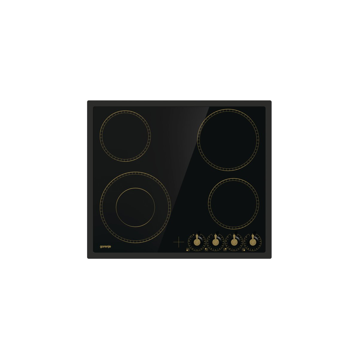 Gorenje EC642CLB Üveg kerámia főzőlap - Fekete (EC642CLB)