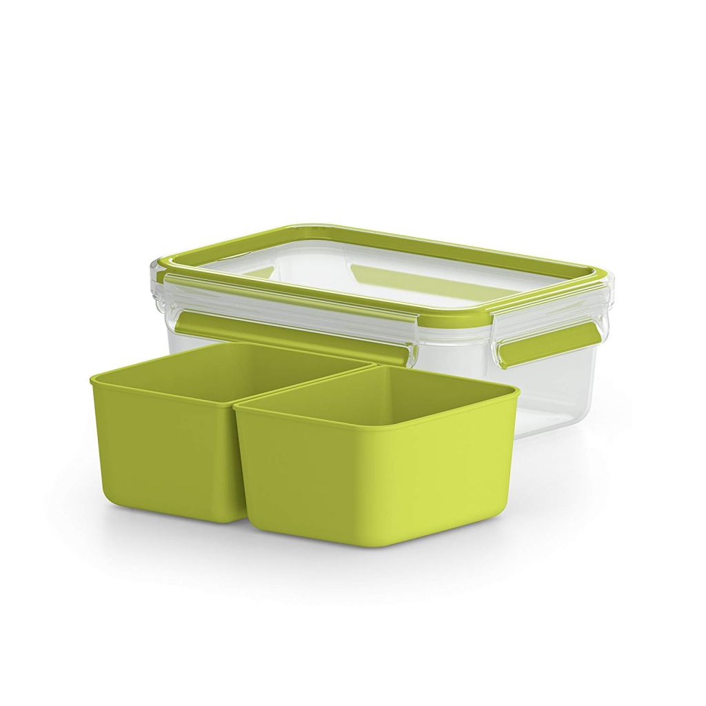 Tefal K31005 obedár Dóza na jedlo 1 L Zelená, Priehľadná (K3100512)