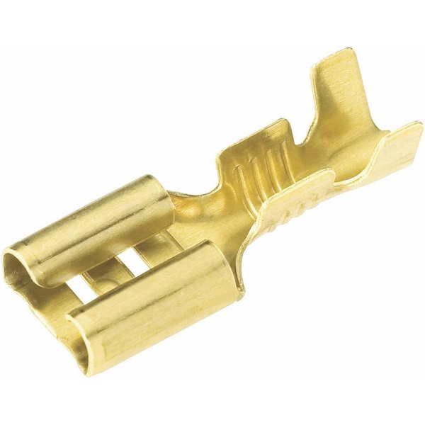 Tracon CSH3 0,8x2,8 mm 200 db szigeteletlen csúszó saruhüvely (CSH3)