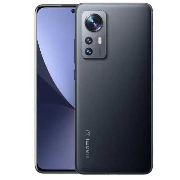 Xiaomi 12 Lite 8/256GB Dual-Sim mobiltelefon fekete (12L8256black)