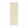 Jaluză plisată Crem 50x100 cm Lățime țesătură 49,4 cm