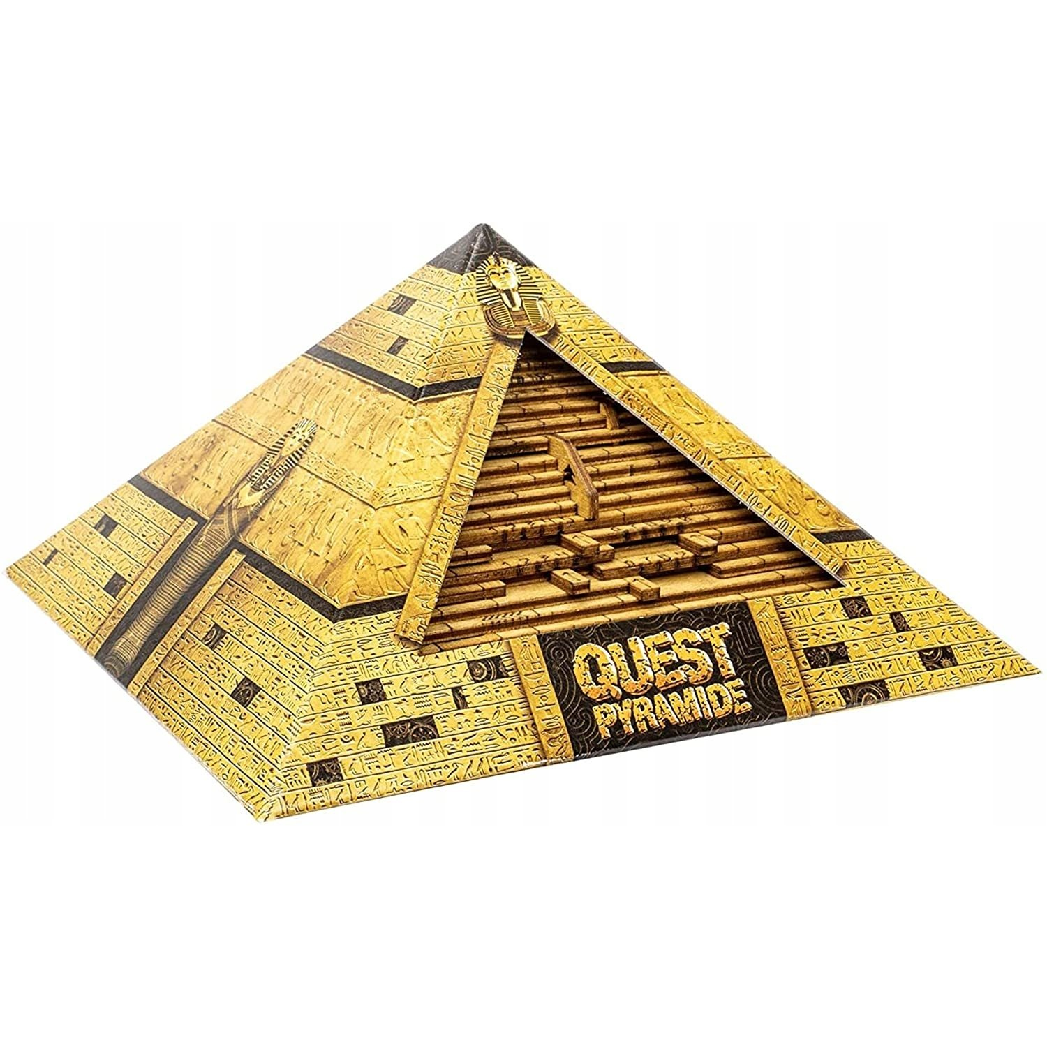 ESCWELT - 3D Logikai Doboz Rejtett Tárolóval - Quest Pyramid (EW01)