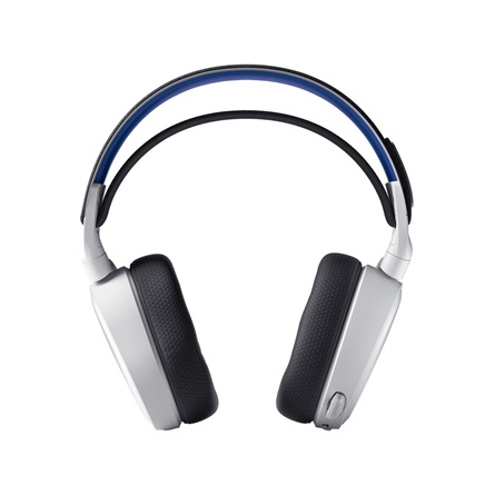 Слушалки Gaming Arctis 7P+, Без кабел, За PS4|5, PC, Switch и Android, Бял