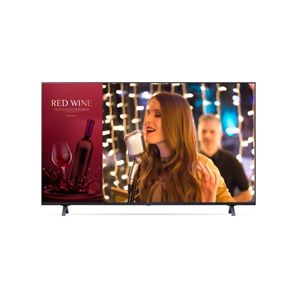LG 16/7 TV Signage 65" 65UN640S, 3840x2160, 400cd/m2, HDR, 3xHDMI/USB/RJ45, webOS, HDR (65UN640S0LD.AEU)