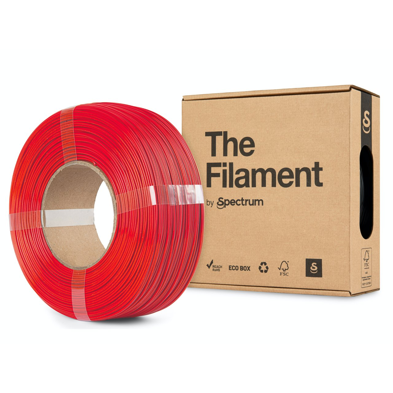 The Filament ReFill PLA 1,75mm Technical Red 1kg (TF-24046)