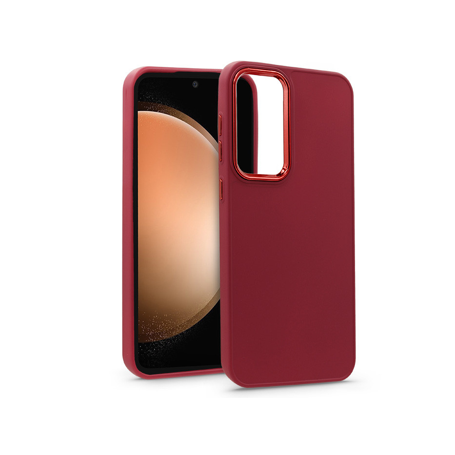 Samsung SM-S711 Galaxy S23 FE szilikon hátlap - Frame - magenta (HF227219)