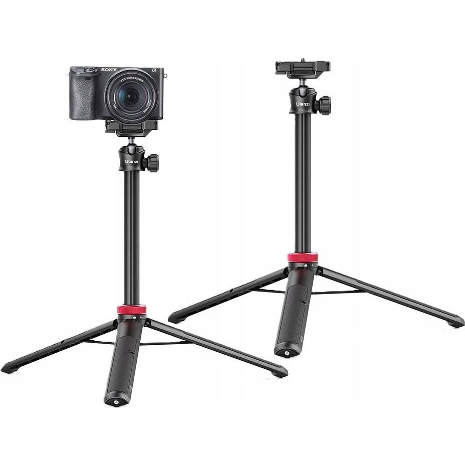 ULANZI MT-44 selfie állvány, monopod, telefontartó adapter, 149cm max magasság, fekete (SB8463)