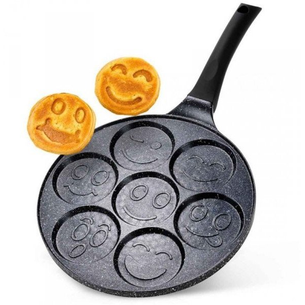 PATELNIA GRANITOWA DO JAJEK I PLACKÓW EMOJI 199081