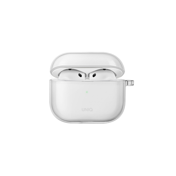 Uniq Glase Apple Airpods (4.gen) tok, átlátszó (-AIRPODS(2024)-GLSCLR)