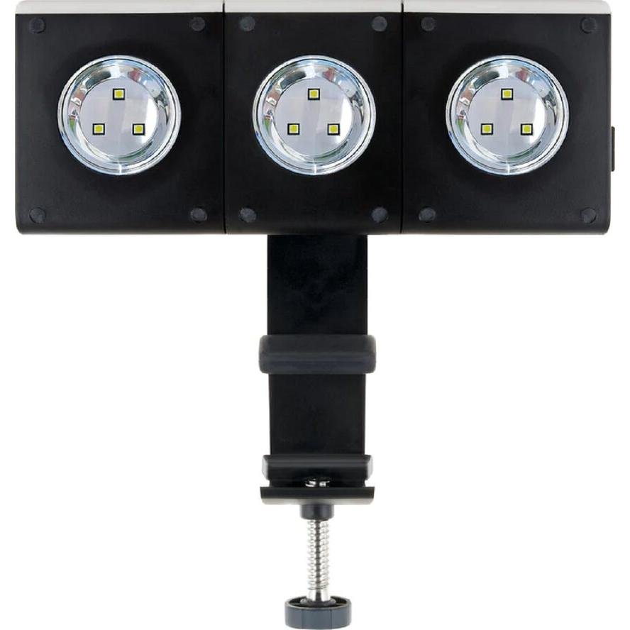 Schwaiger Grillleuchte 3 Strahler LED 2W schwarz (GLED0020) (GLED0020)