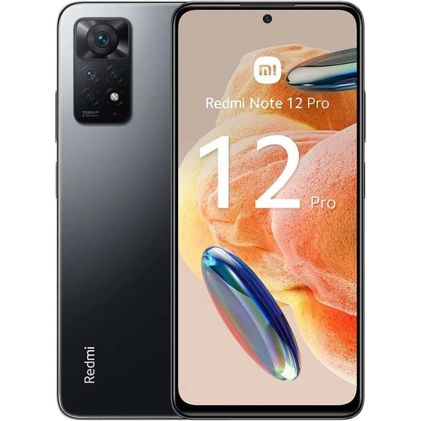 Móvil Xiaomi Redmi Note 12 Pro 6+128gb Ds 4g Graphite Gray