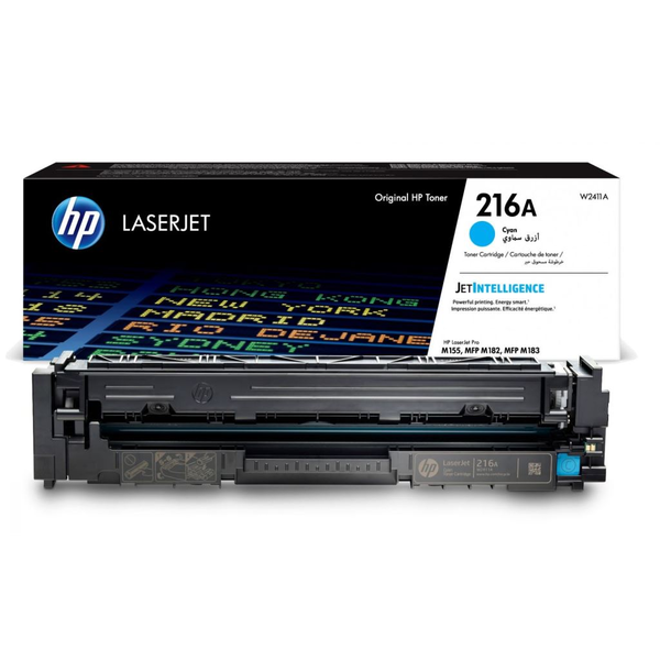 Cartuș de toner HP 216A LaserJet cyan 850 pagini (W2411A)