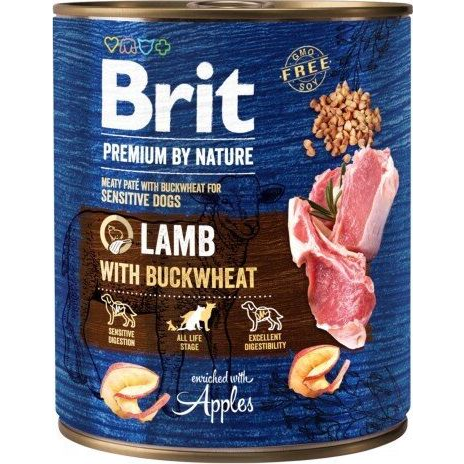  Brit Brit Premium By Nature Lamb & Buckwheat puszka 800g