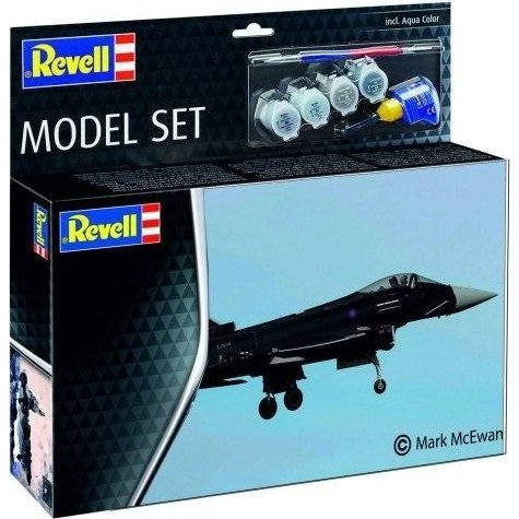 Revell Model Set Eurofighter Typhoon - RAF 1:144 makett repülő (63796) (4009803163796)