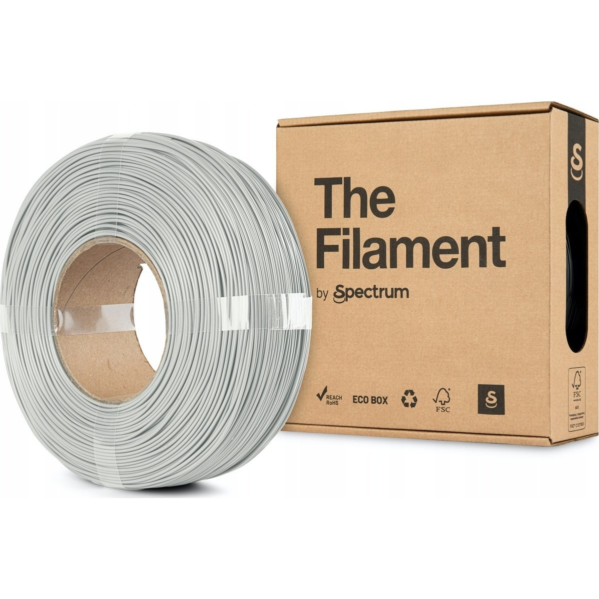SPECTRUM FILAMENTS The Filament ReFill PLA 1.75mm felhő szürke 1kg (SPC-25916)