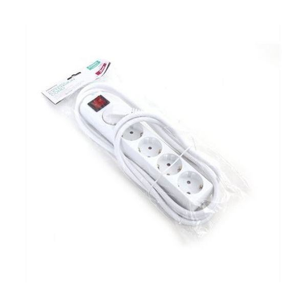 OMEGA hálózati elosztó 5 aljzat fehér 1.5m (OL5G15W) (OL5G15W)