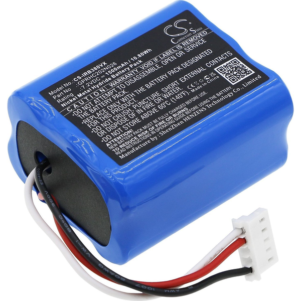 Baterie pro iRobot Braava 300, 380, 2000 (ekv.4409709) 1500mAh, Ni-MH