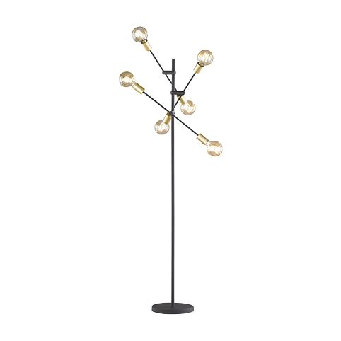 Trio 406700632 Cross állólámpa fekete (izzót nem tartalmaz) (tr406700632)