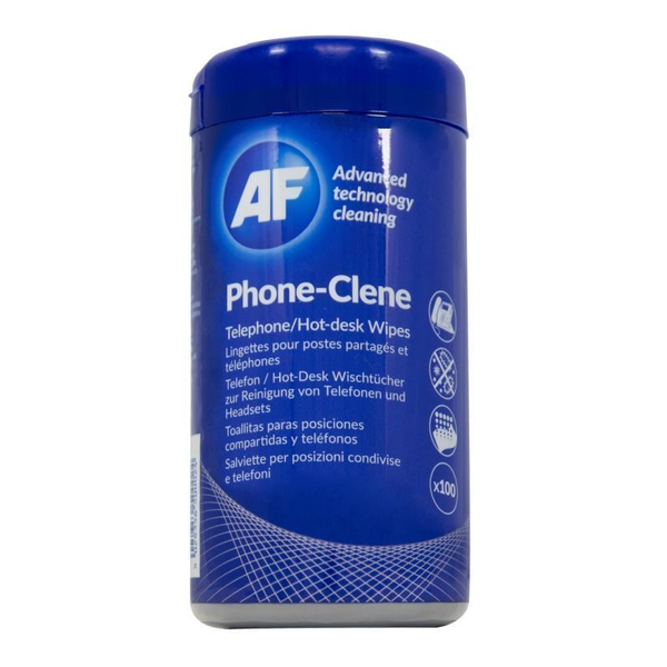 Vlhčené utěrky na čištění plastů AF INTERNATIONAL 100 ks