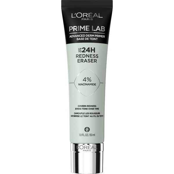 Prebase De Maquillaje L'oreal Make Up Prime Lab 24h 30 Ml Tratamiento Antirojeces