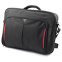 TARGUS Notebook táska CN418EU, Classic+ 17-18" Clamshell Laptop Bag - Black/Red