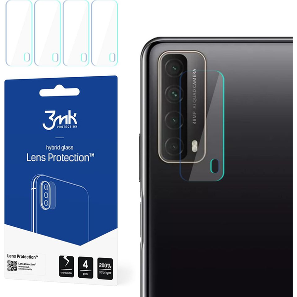  3MK 3MK Lens Protect Huawei P Smart 2021 Ochrona na obiektyw aparatu 4szt