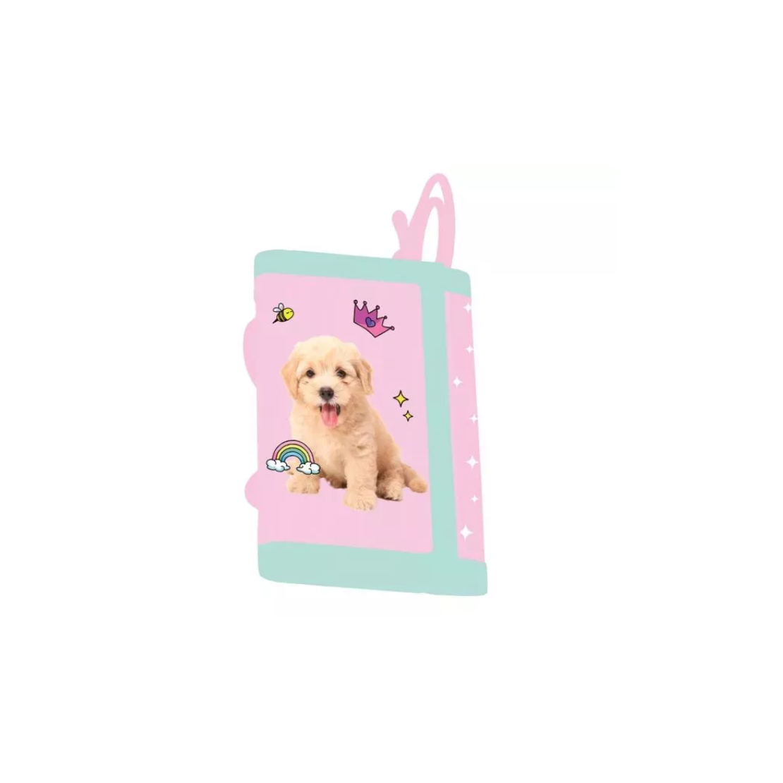 Oxybag nyakba akasztós pénztárca Kiskutya mintával - Rózsaszín (30624)