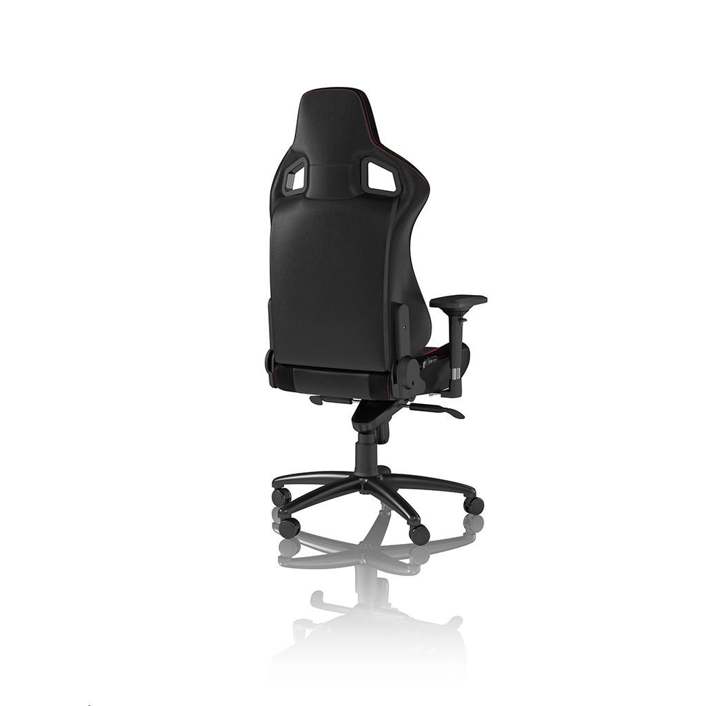 Noblechairs EPIC Gamer Szék Fekete/Piros PU Bőr NBL-PU-RED-002 (NBL-PU-RED-002)