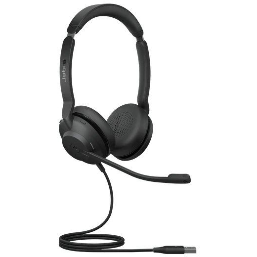 Jabra 23189-989-979 hovedtelefoner/headset Ledningsført Kontor/Callcenter USB Type-A Sort