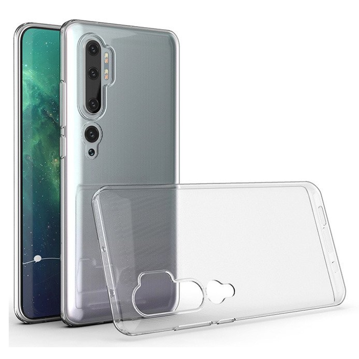 Fusion Ultra Xiaomi Mi Note 10 Pro/Mi Note 10 Szilikon Tok - Átlátszó (FSN-BC-U03M-MN10P-TR)