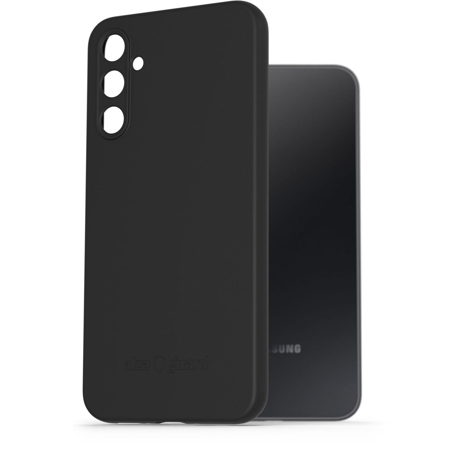 AlzaGuard Matte Samsung Galaxy A34 5G fekete TPU tok (AGD-PCT303B)