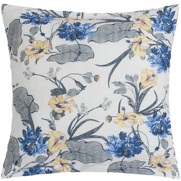 Bellatex 80/513 párnahuzat, 40×40 cm, kék virágos