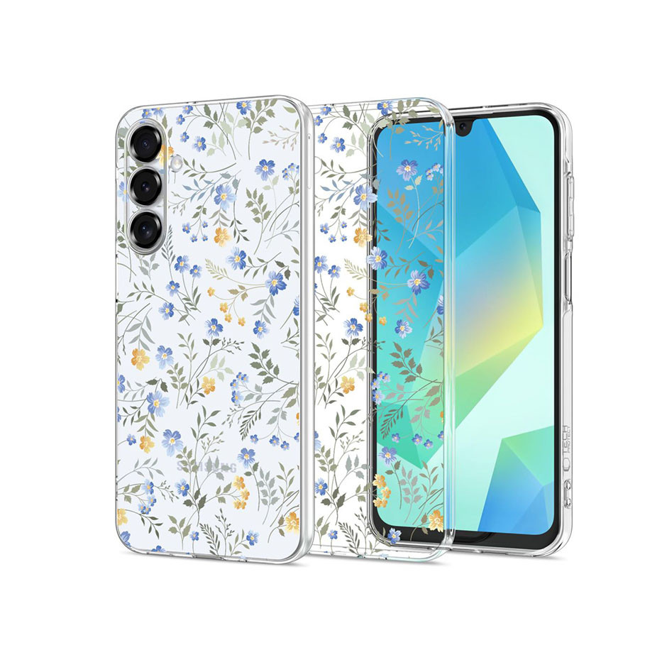 Tech-Protect FlexAir+ szilikon tok - Samsung SM-A165 Galaxy A16 4G/A16 5G - spring flowers (TP372775)