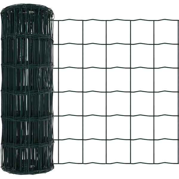 Európai Kerítés Zöld 0.6 x 50 m PVC-bevonatú vas