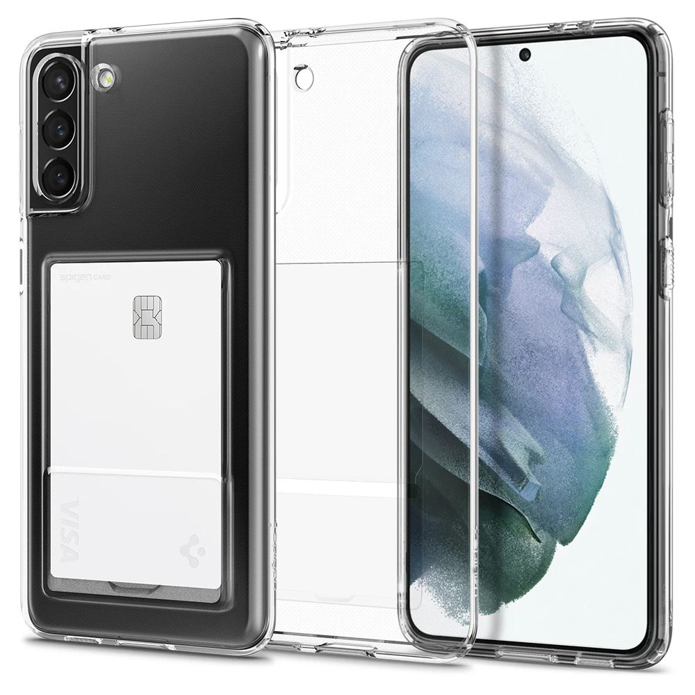 Spigen Crystal Slot Samsung Galaxy S21 Plus 5G tok átlátszó (ACS02582) (ACS02582)