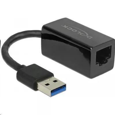 Delock 65903 USB 3.0 > Gigabit LAN átalakító, kompakt, fekete (65903)