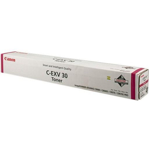Canon C9060 9070 Pro, C-EXV30 Toner, Magenta tonerpatron 1 stk Original
