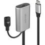 Lindy 43271 USB kábel 5 m USB 3.2 Gen 1 (3.1 Gen 1) USB C Čierna