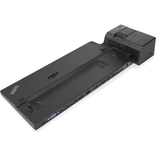 Lenovo 40AJ0135DK replicatore di porte e docking station per laptop Nero