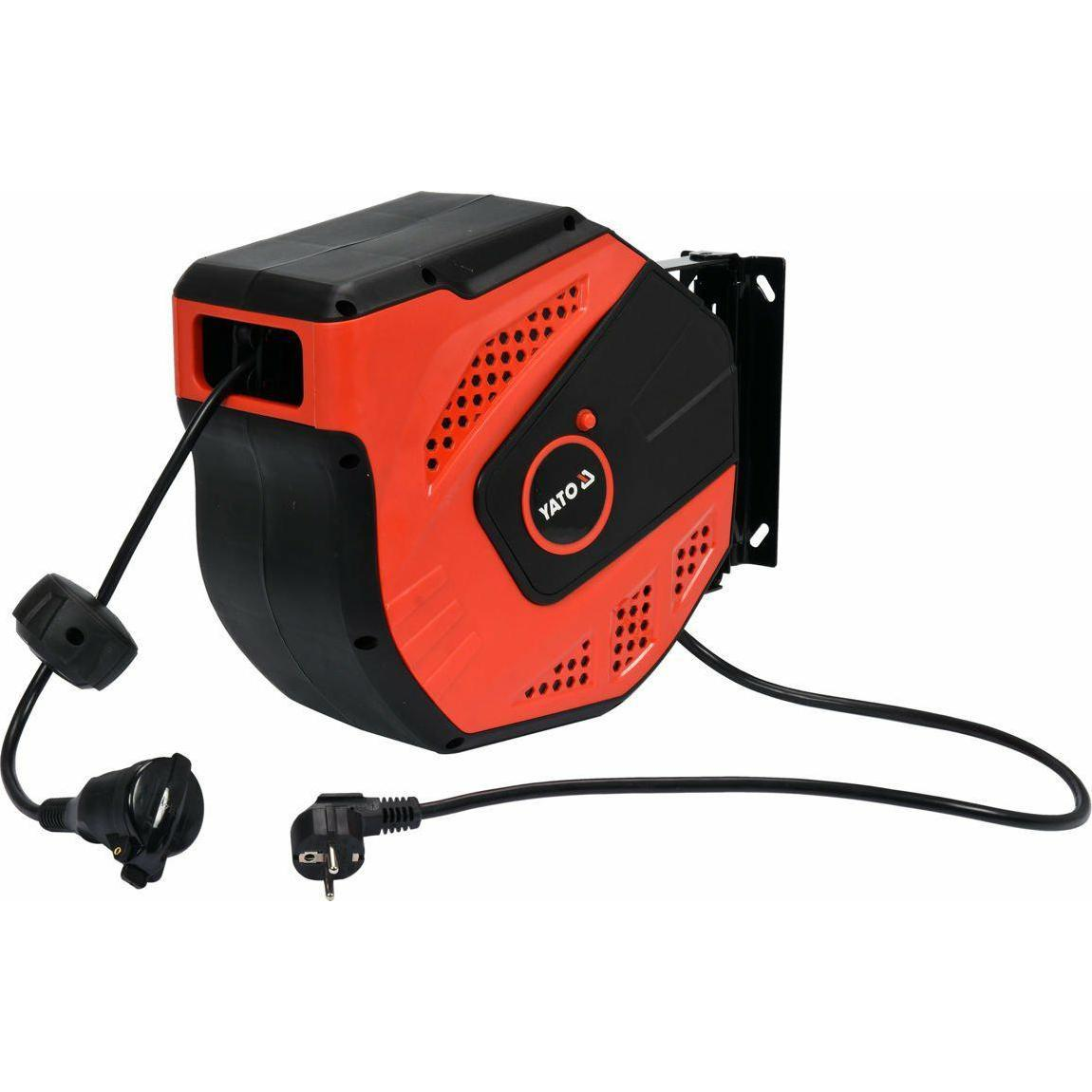 YATO Elektromos kábeldob automata falra szerelhető 3 x 1,5 mm2 20m (YT-81221)